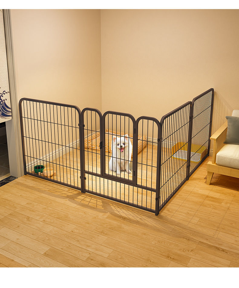 狗栏杆狗狗围栏宠物中小型犬室内泰迪博美家用栅栏护栏隔离门狗窝狗