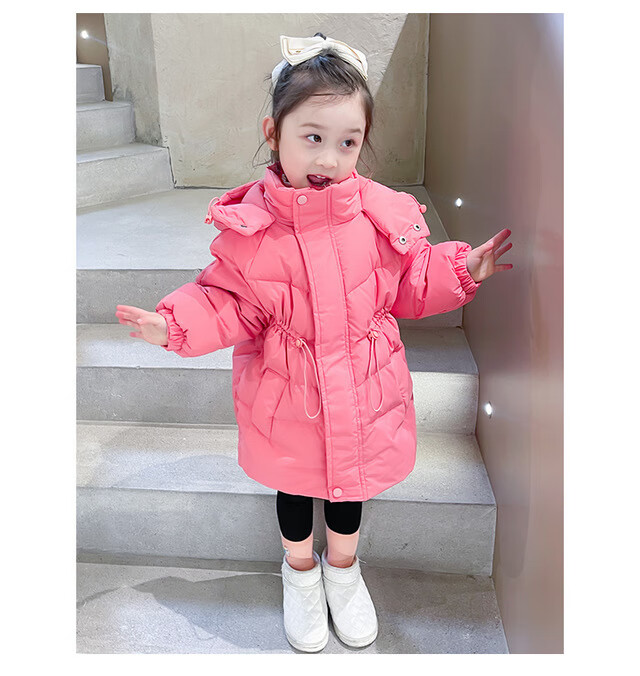 适合1-12岁小孩子小女孩子穿的棉服女童宝宝棉衣中大童棉袄加厚童装