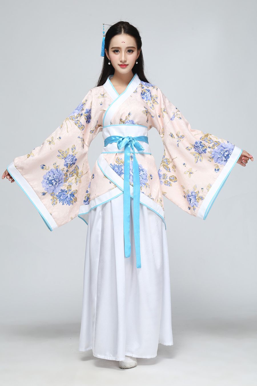 汉服古装服装仙女唐朝古代汉服演出服古典舞蹈襦裙夏公主贵妃唐装女装