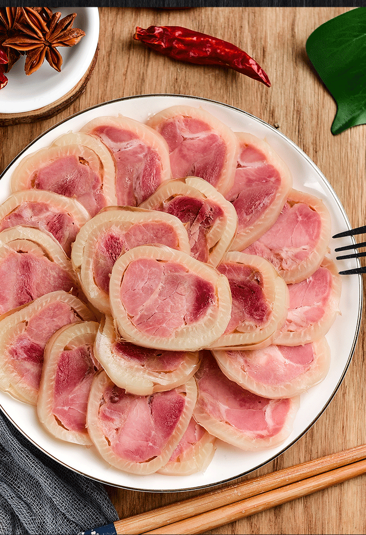 捆蹄江苏苏北盐城土特产滨海纯猪肉卤味捆蹄肘子400g即食真空包装