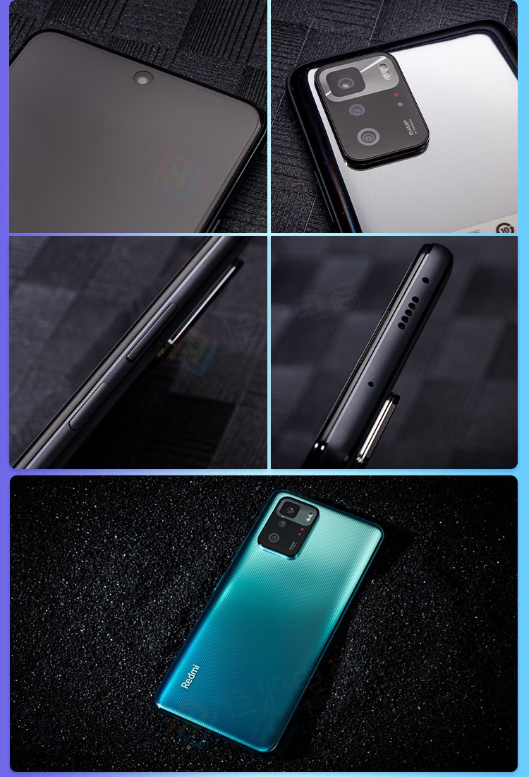 小米mi小米红米note10pro全网通5g手机note10pro幻青8128官方标配