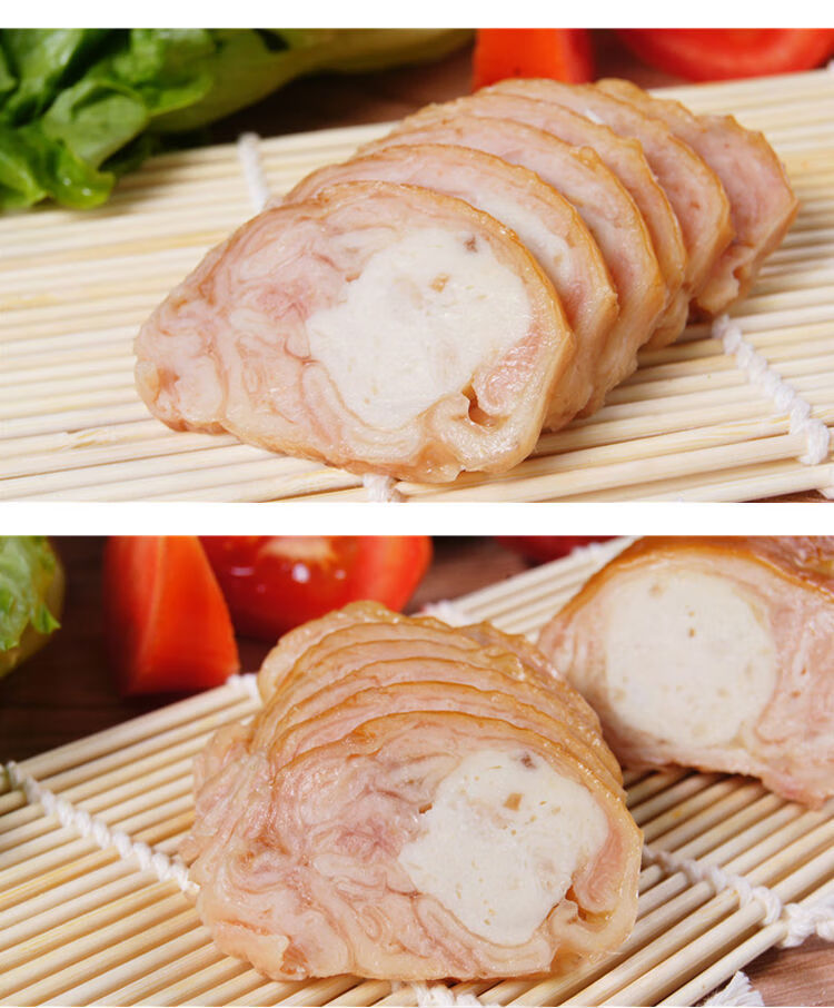 闽南鸭皮卷 福建皮蛋卷 鲍鱼卷开袋即食 蛋黄鸭卷 冷盘熟食特色菜