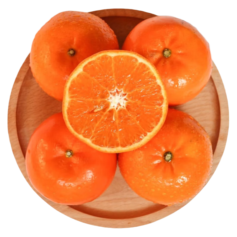 果迎鲜沃柑 5斤 橘子 广西沃柑 沃柑 新鲜水果 柑橘桔子 酸甜 60mm左右