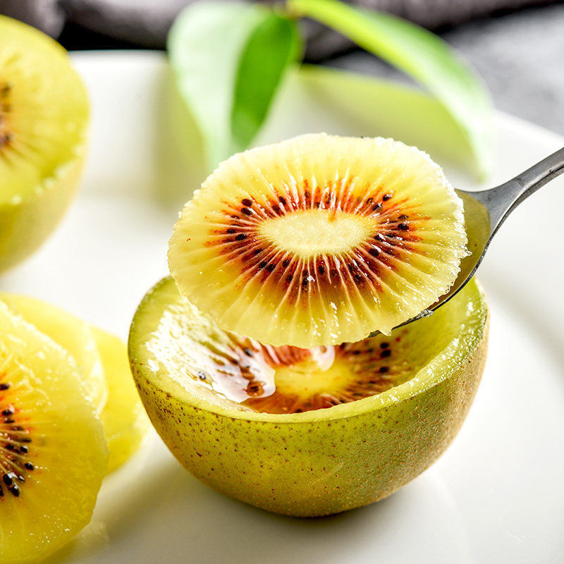 四川特产蒲江红心猕猴桃奇异果应季新鲜水果当季水果整箱双层包装30个