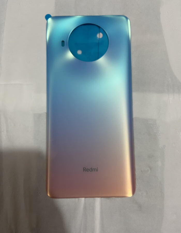 9pro5g原装玻璃后盖redminote9pro电池盖玻璃后壳 note9pro(静默星空)