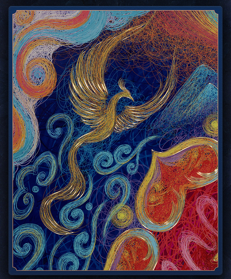 铜师傅 手工錾刻 铜雕画《敦煌九色鹿》装饰画 玄关画 背景画壁画