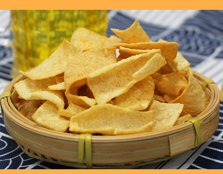 网红零食华糖山药脆片超大包山药薯片好山药薄片192克4袋随机4袋不