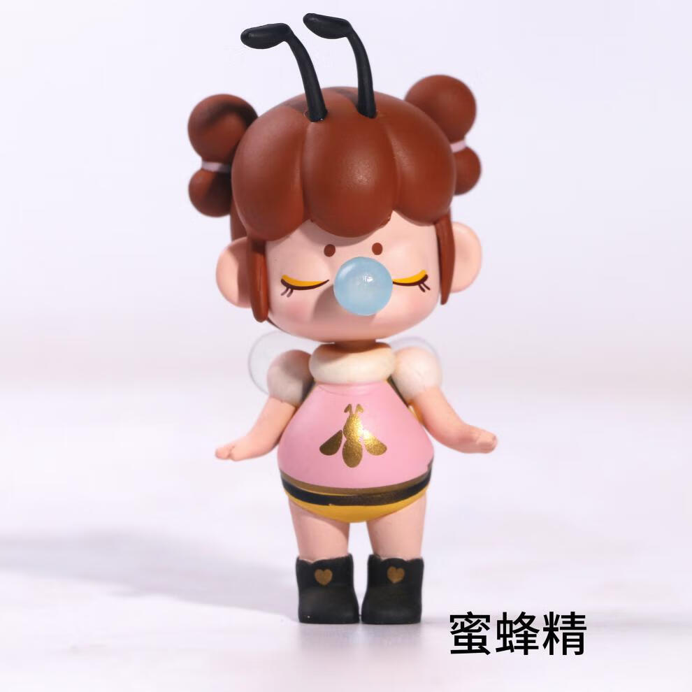 泡泡玛特福袋盲盒2021网红新款女孩手办女生版公仔玩具儿童忙和大全鹿