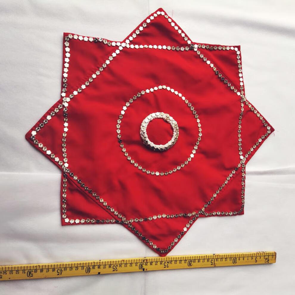 麻纱手绢舞蹈手绢花广场舞东北二人转扭秧歌手帕跳舞考级红手绢 dcw