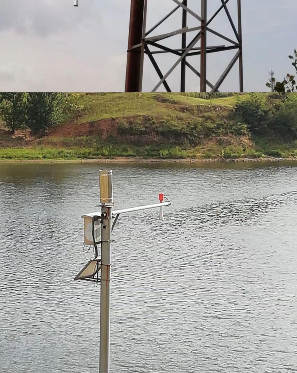 监测水库降水量雨量监测雷达水位远程监控水文检测预警 雷达水位计
