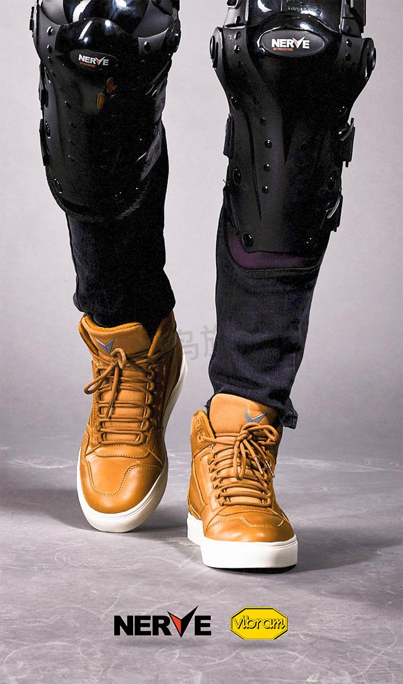 pro摩托车骑行赛车靴机车鞋子nerve涅夫摩托车骑行鞋子男机车赛车骑行