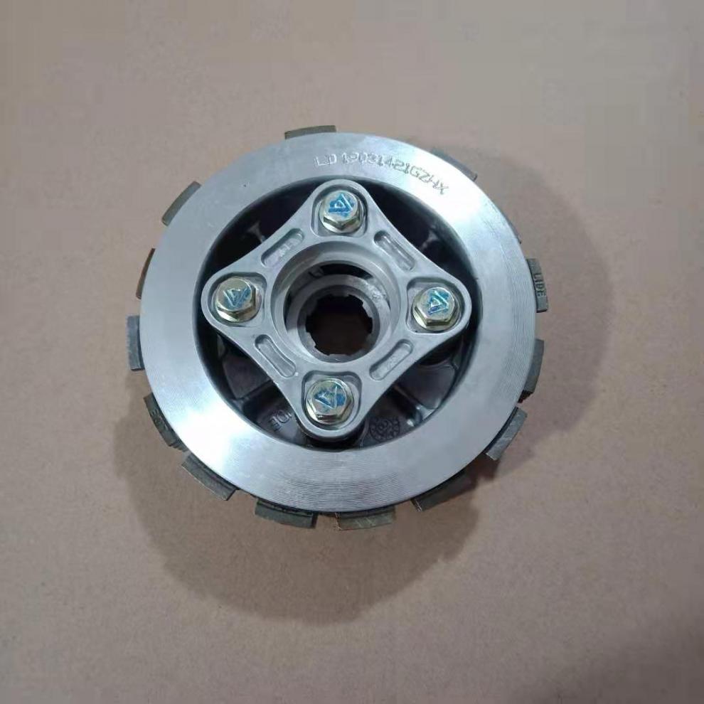 适用适合豪爵迪爽hj150-9/9a/9c摩托车离合器从动毂小古小鼓总成 离合