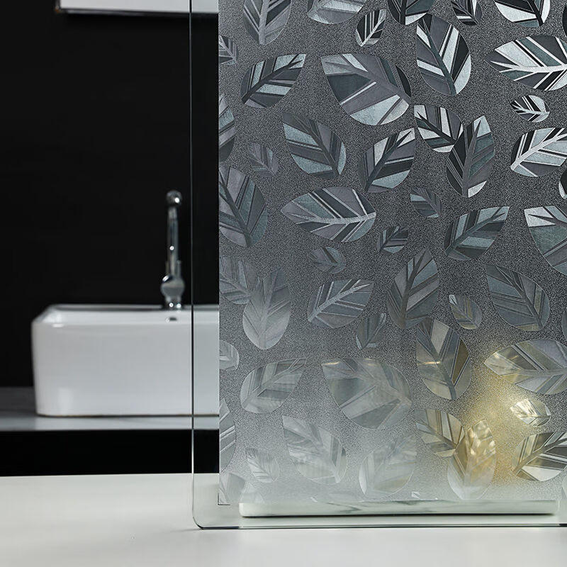 静电免胶磨砂窗户贴纸透光不透明卫生间玻璃防窥视遮光装饰贴膜马赛克