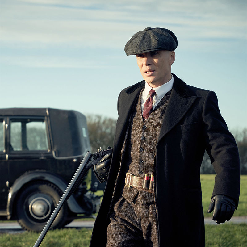 蜜丝刘新品剃刀党帽子剃刀党帽子浴血黑帮八角帽子复古英伦报童帽男