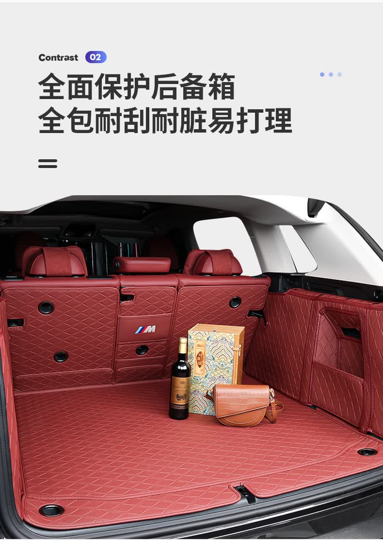 适用于2022款全新宝马x3后备箱垫18-22新全包围i尾箱垫子套件车内饰