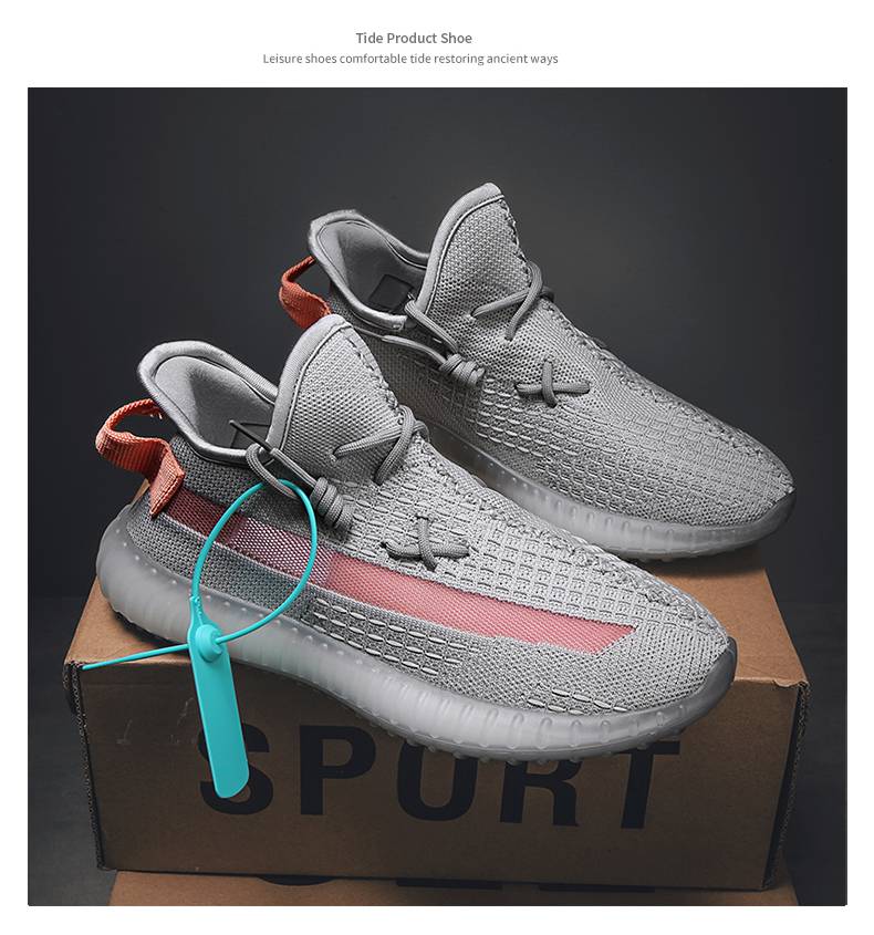 r椰子鞋350满天星官网莆田男鞋2021新款夏季透气鞋子男运动鞋蓝精灵39