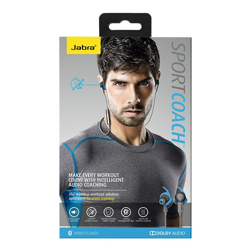 捷波朗jabrasportcoach扩驰入耳式无线智能运动耳机手机音乐耳机防水