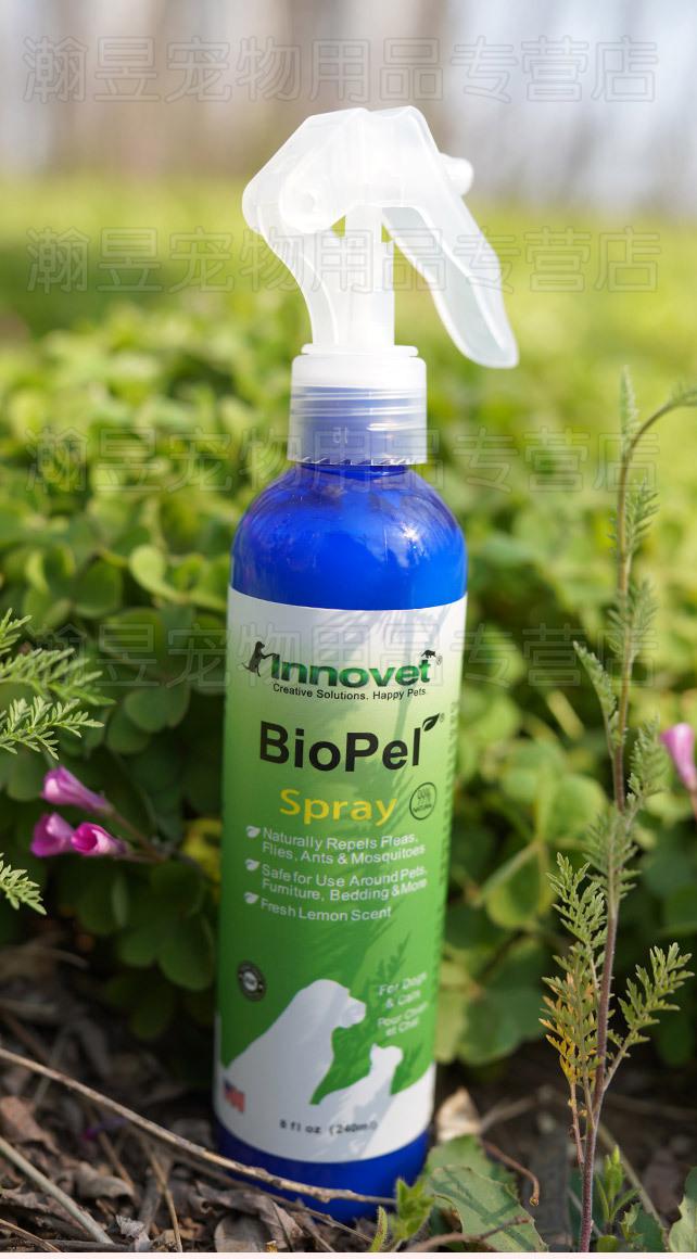 伊诺特体外驱虫喷雾宠物猫咪跳蚤蚊虫蜱虫外出犬猫通用240ml 120ml