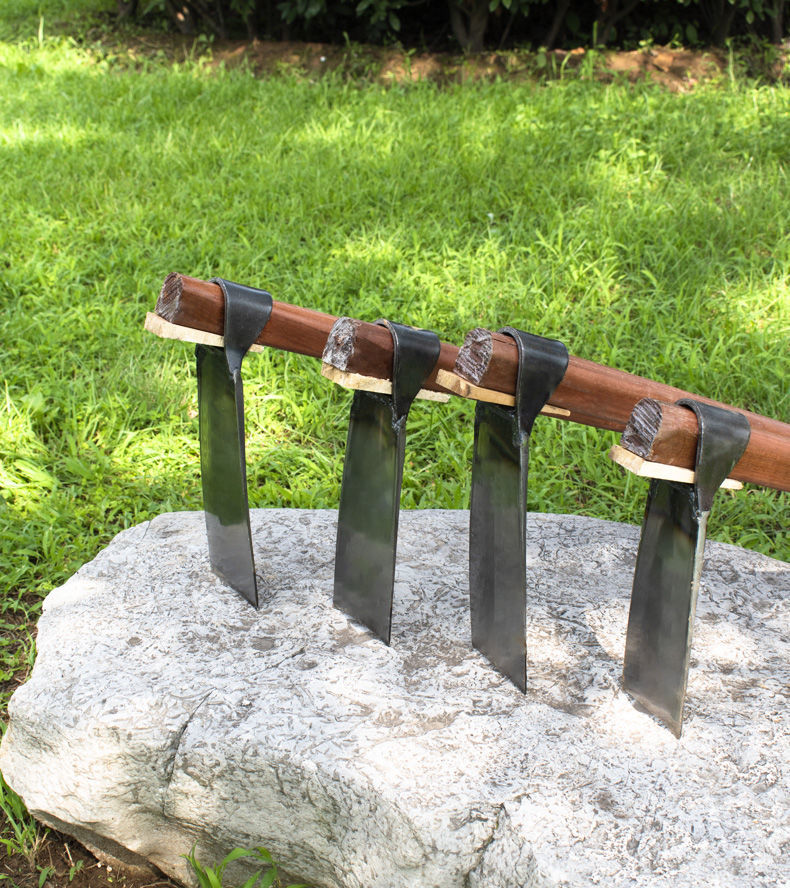 锄头除草挖笋挖坑锄地农用工具园艺刨地松土建筑家用开荒镢头 大条