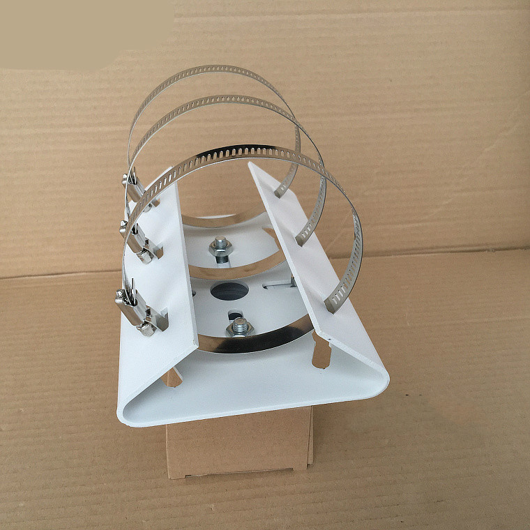 监控球机吊装抱箍支架海康大华通用横杆吊杆支架加厚30带100的圈