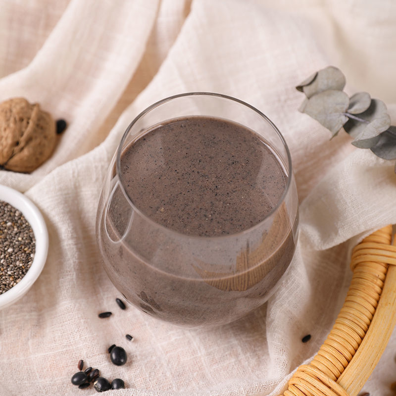 燕之坊黑芝麻核桃黑豆粉早餐即食五谷杂粮黑芝麻糊冲饮餐粉粥.