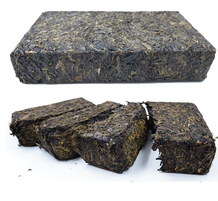 黑茶叶安化黑茶搭配套餐金花茯砖千两百两天尖荷香黑砖24斤6种搭配共