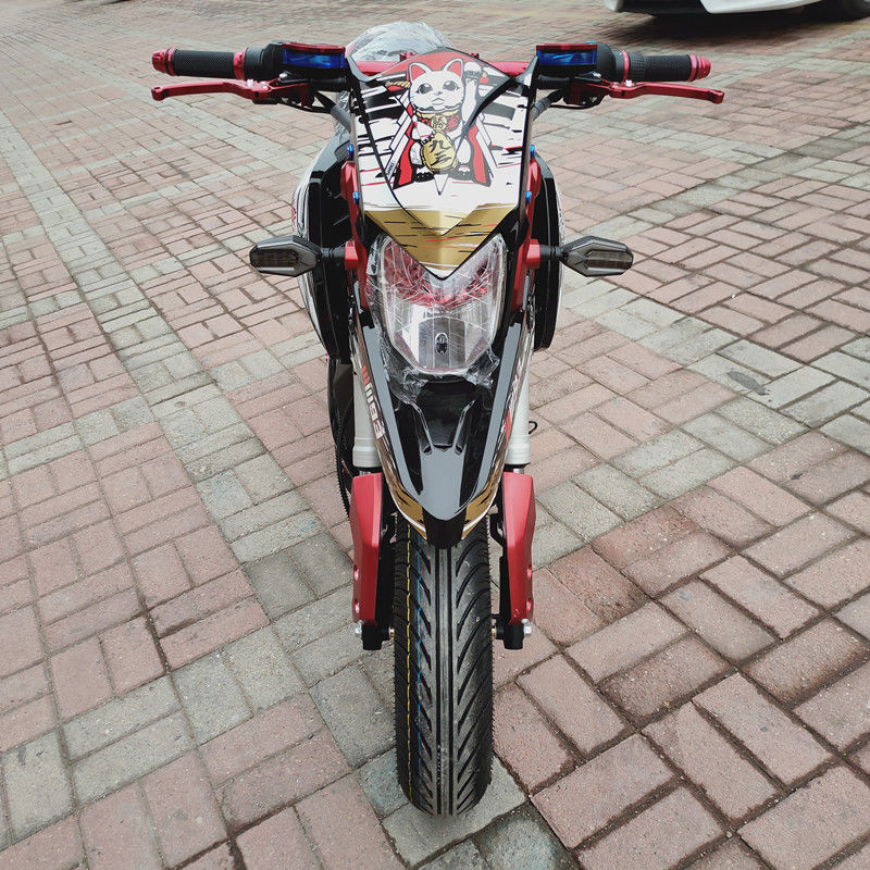 中置电机小猴子电摩双管平叉小猴子电摩低趴小猴子m5电动车电瓶车粉色