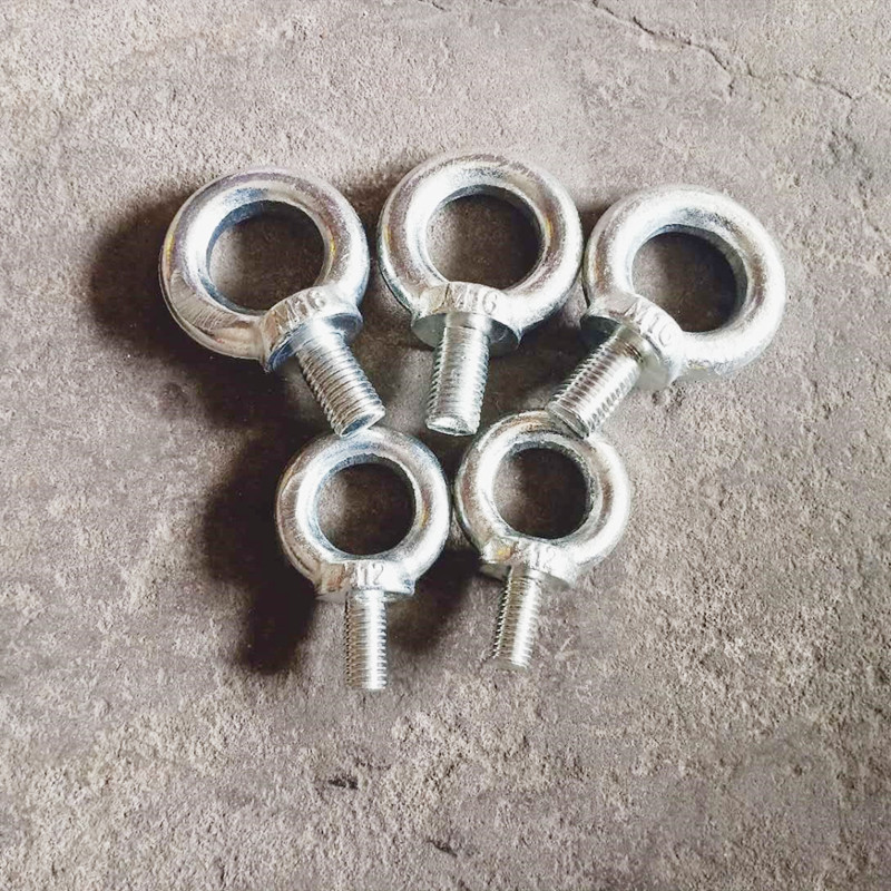 起重吊环带圈螺丝加长圆形吊环螺栓m6m8m10m12m16m20m24m30m36m14深
