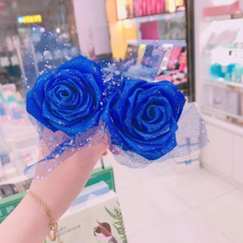 小米mi生态米家同款雪点纱网纱手工玫瑰花鲜花花束包装材料多用礼物