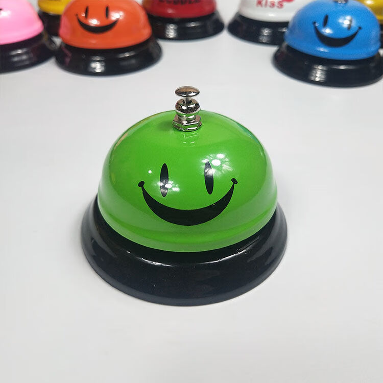 逸沁堂 手按铃抢答器学生礼品创意吧台餐铃传唤铃桌铃趣味游戏铃起床