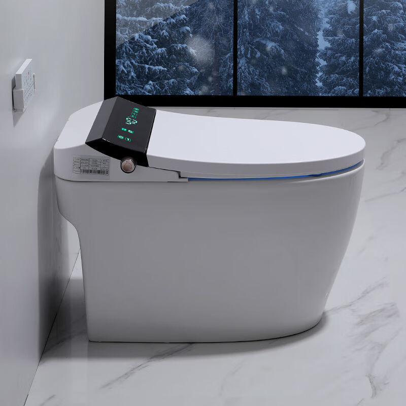 智能马桶德国品莎语音一体机全自动电动家用陶瓷带清洗防臭坐便器 小