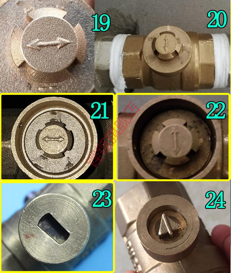 阀门钥匙通用磁性磁力锁闭阀钥匙暖气供暖自来水开关地暖扳手定制22号
