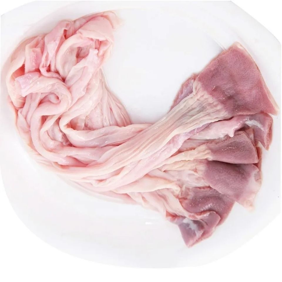 新鲜鸭食管2斤装冷冻生鸭食带鸭郡把腺胃板肠 精品鸭食带2斤【图片