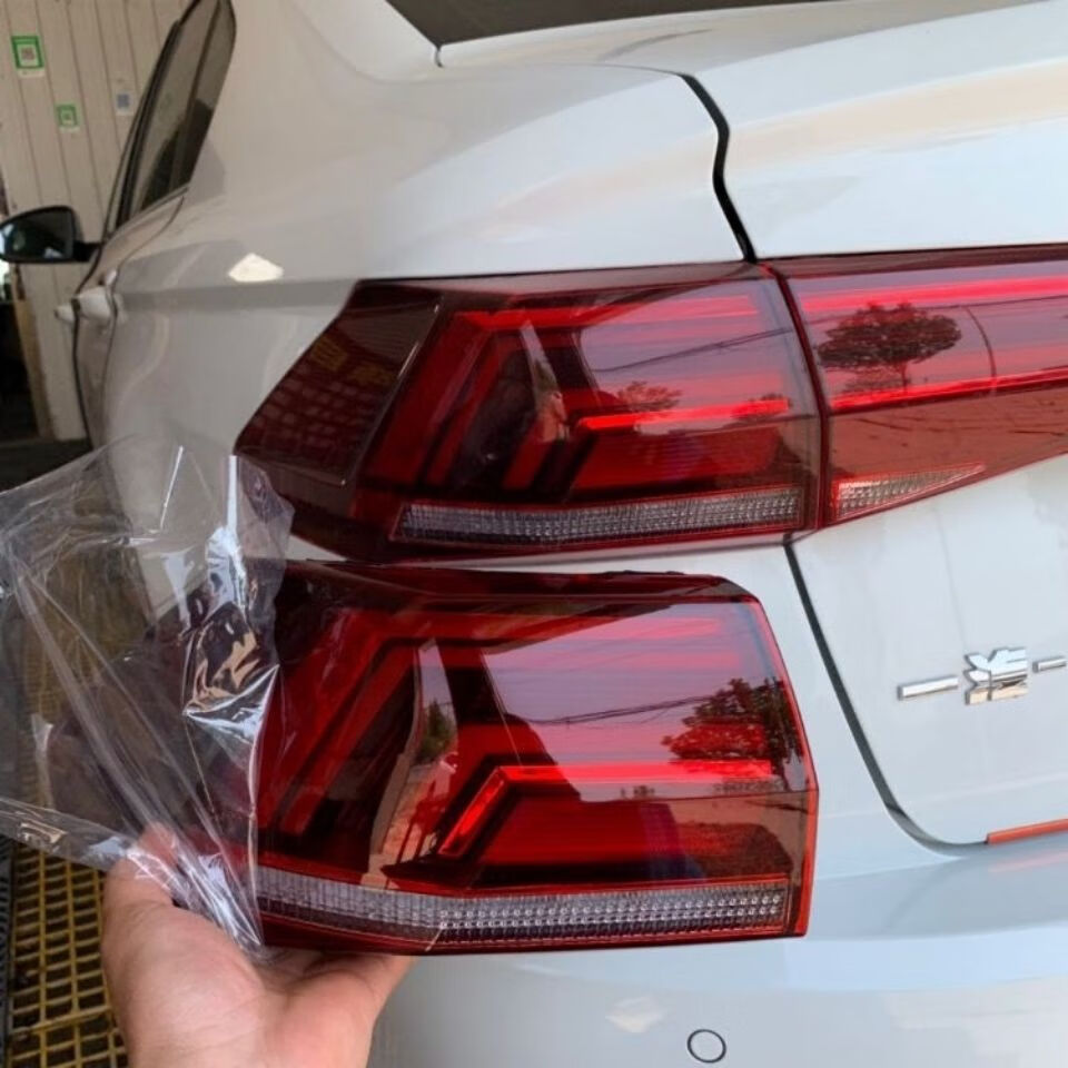 适配大众19款新宝来后尾灯后大灯壳倒车灯罩宝来刹车灯总成配件 主