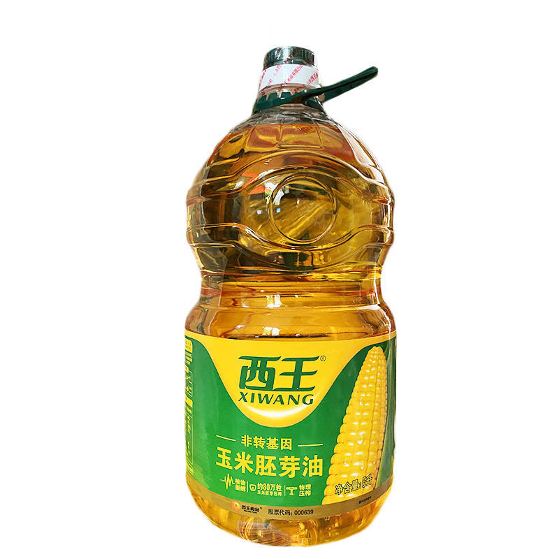王 玉米胚芽油 5l 玉米油 胚芽油 物理压榨 新日期 西王玉米胚芽油5l