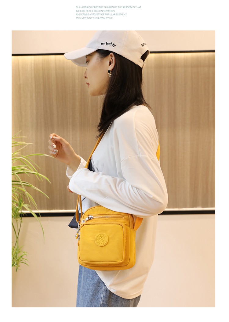 小童姥跨肩包帆布包女斜挎2021款时尚潮流斜跨迷你小包包单肩超小牛津