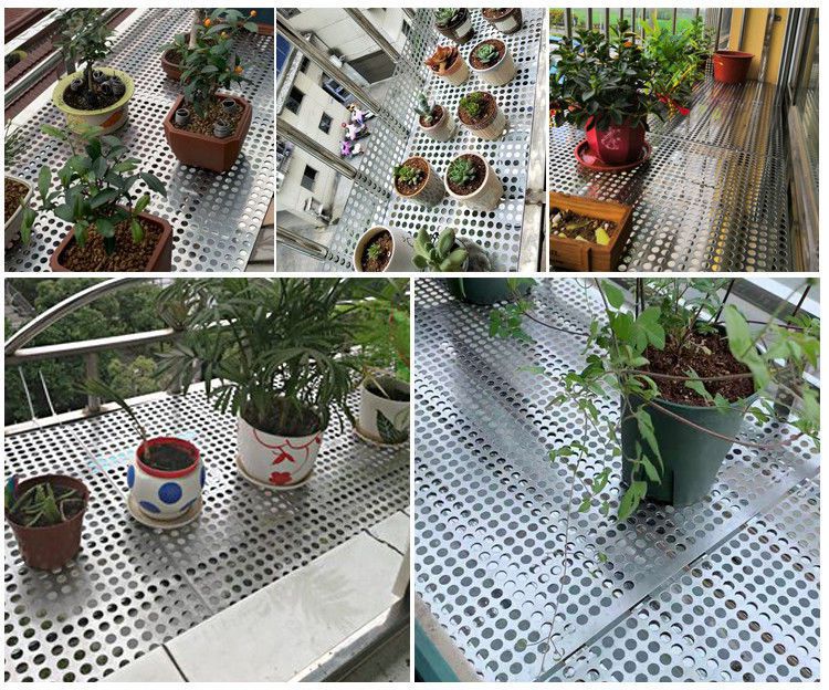 汐岩阳台网垫子窗台垫304不锈钢窗外防护网护栏防漏网垫格隔板自装宽