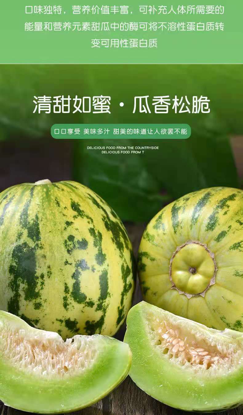 青樱红荔现摘现发精选花蕾甜瓜十里香八里香花姑娘香瓜脆甜多汁新鲜