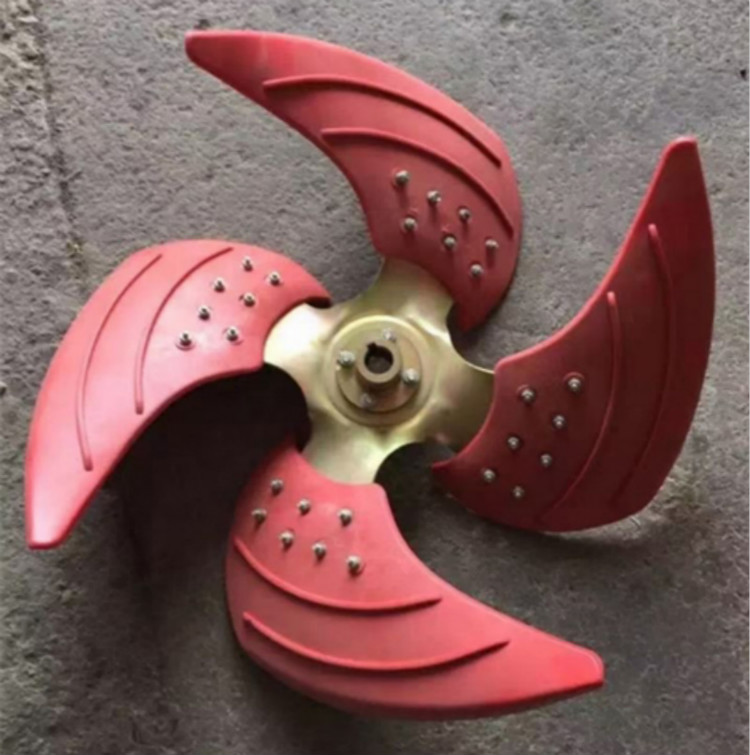 冷风机风叶水冷空调风叶塑料风叶铁三叶环保空调风叶直径59024孔尼龙9