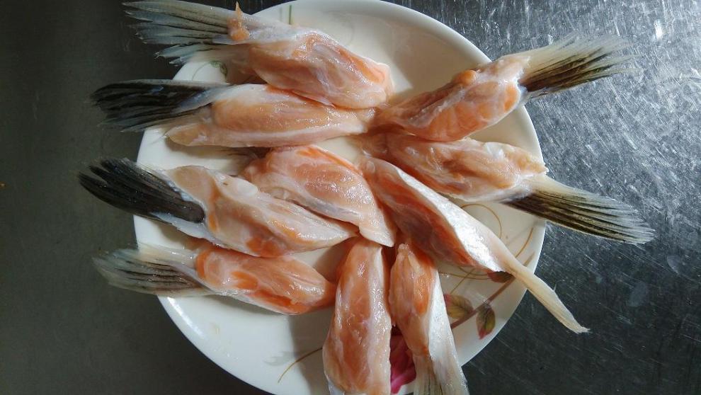 三文鱼 边角料 大西洋鲑鱼烤鱼鳍清蒸鱼鳍 2kg