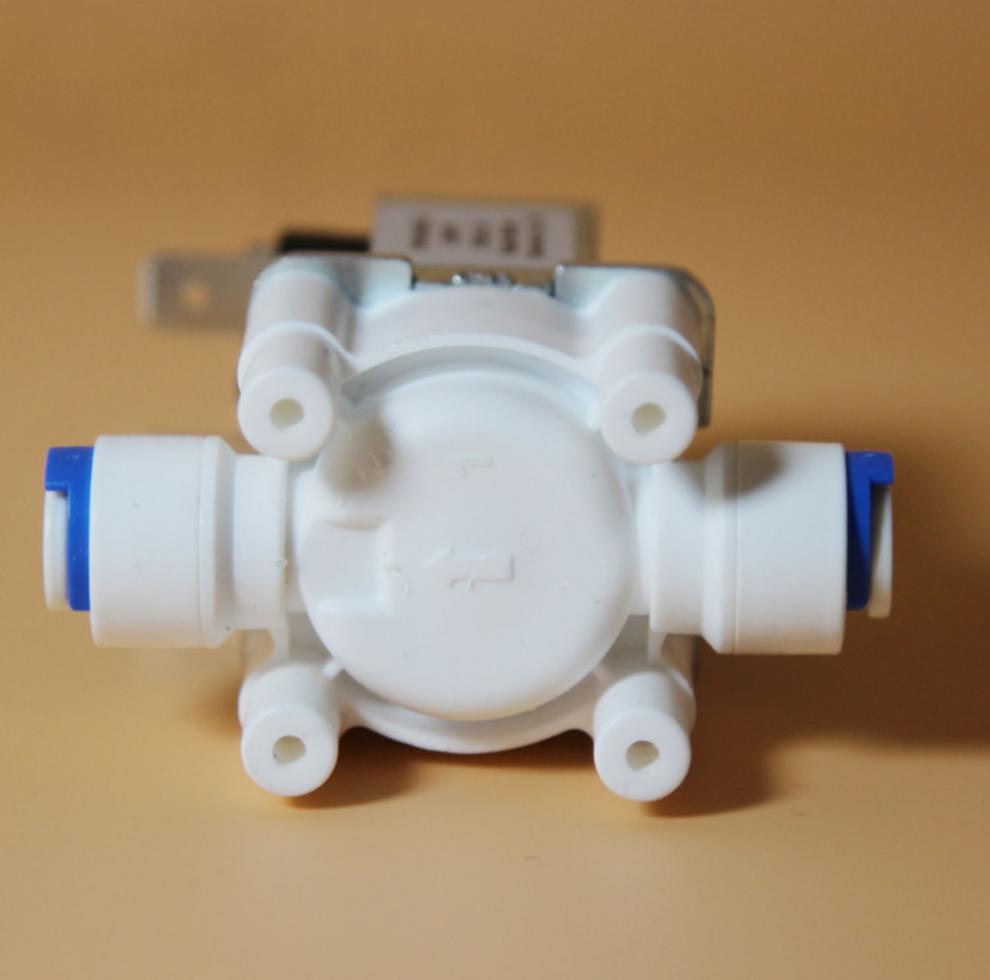制冰机进水电磁阀ac220v冰粒机进水阀门入水阀配件2分快速接定制