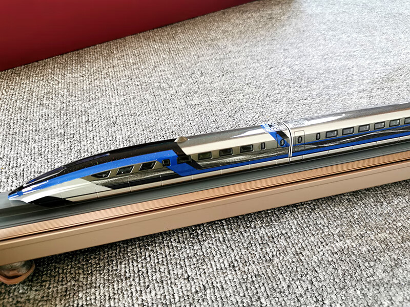 复兴号高铁模型仿真合金火车cr400abf铁路商务纪念品智能动车组玩具车