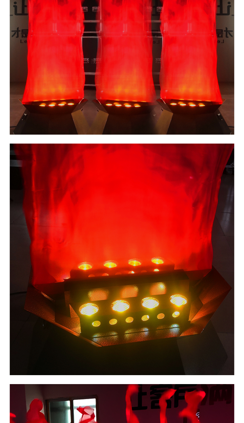 led仿真火焰灯舞台灯立式火焰机led假火焰婚庆ktv酒吧电子火盆万圣节