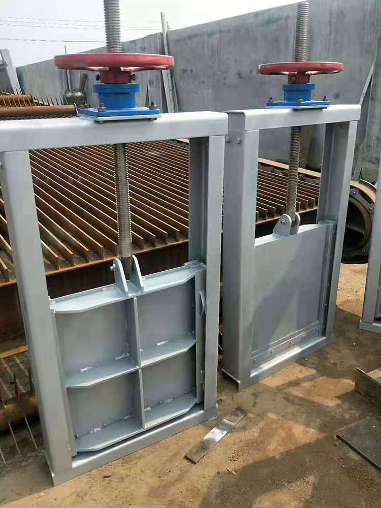 定制手电镶铜铸铁闸门鱼塘放水农田利水渠道河沟不锈钢雨污水井闸板阀