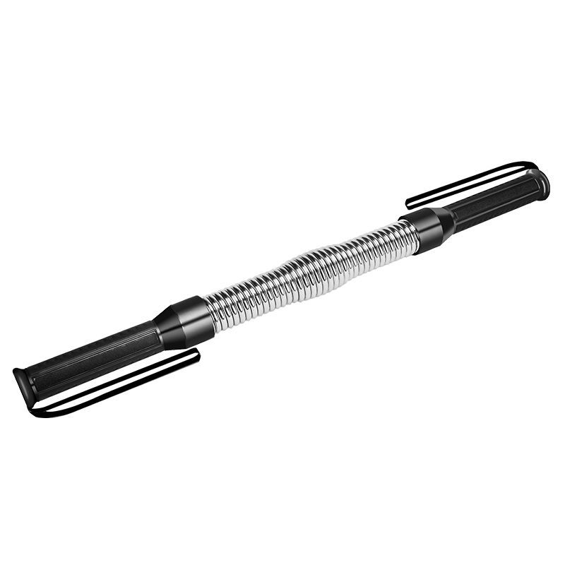 40扩胸背部臂部腹部训练器50kg握力棒60 普通黑色臂力棒40公斤【图片