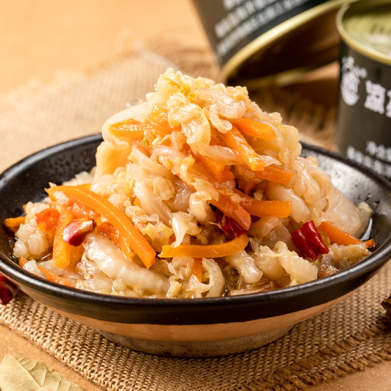 5折北戴河秦皇岛4003厂品质凉拌菜罐头应急储备食品方便即食397g凉拌