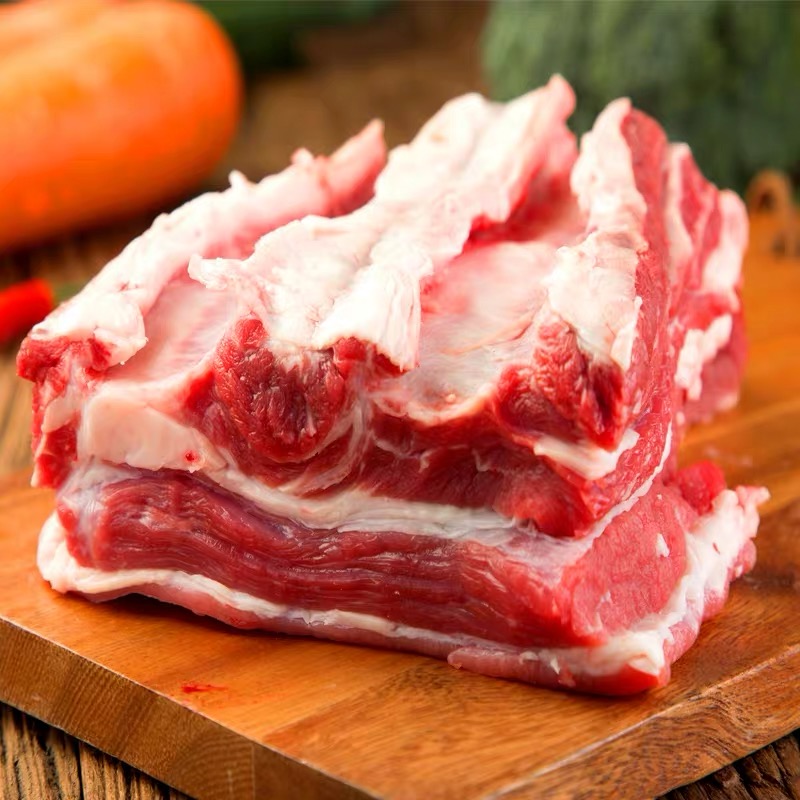 4斤国产内蒙锡盟草原散养现杀黄牛肉牛腩整块原切生鲜新鲜生牛肉