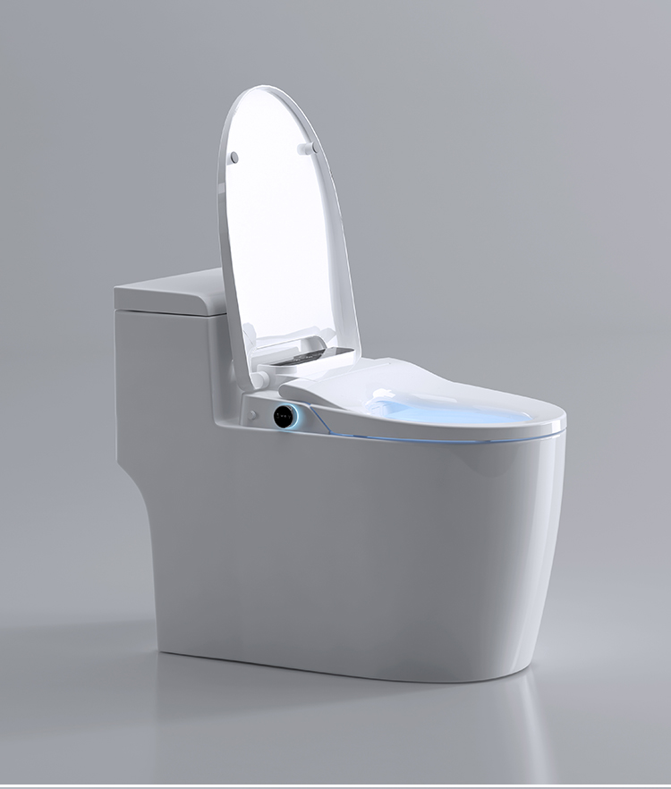 日本松下智能马桶盖即热式全电动家用冲洗器加热vu型方型坐便盖板v型