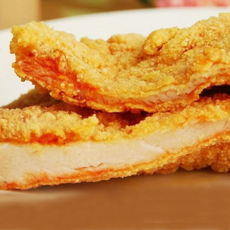 凤祥咔滋脆堡家用油炸鸡排冷冻劲脆裹粉风味鸡排半成品小吃1kg/包