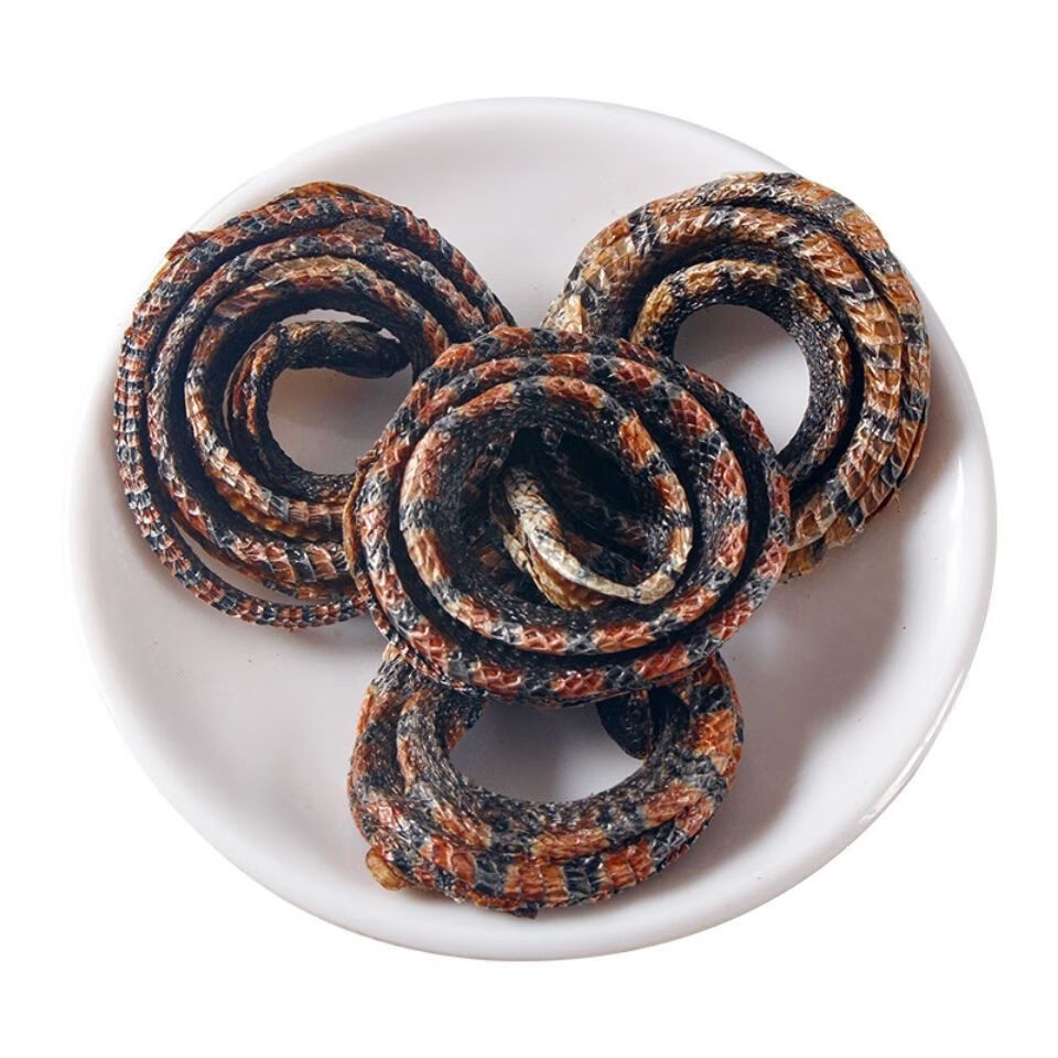 百日山中药材红盘蛇一条红花蛇干货内有脆蛇蕲蛇乌梢蛇精选1条